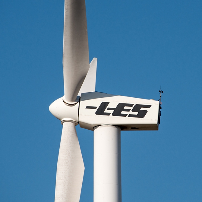 LES wind turbine