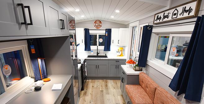 Educational, Interactive Tiny House Interior