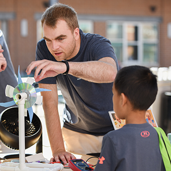 Wind turbine demo