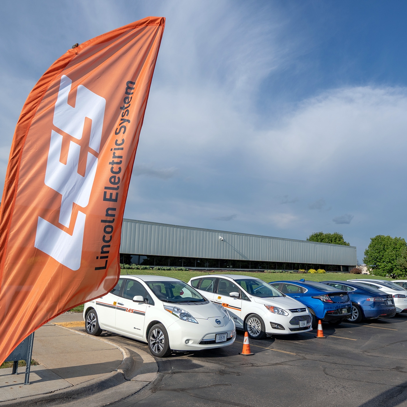 EV Fleet at Operations Center