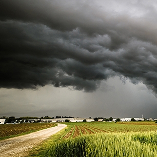 Storm clouds