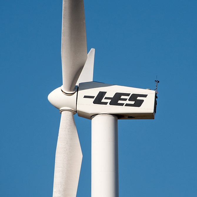 LES wind turbine