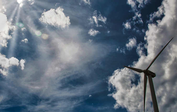 LES wind turbine 