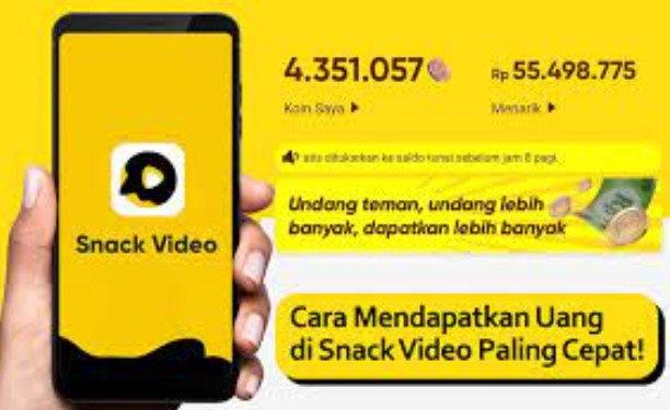 Aplikasi Penghasil Uang SnackVideo